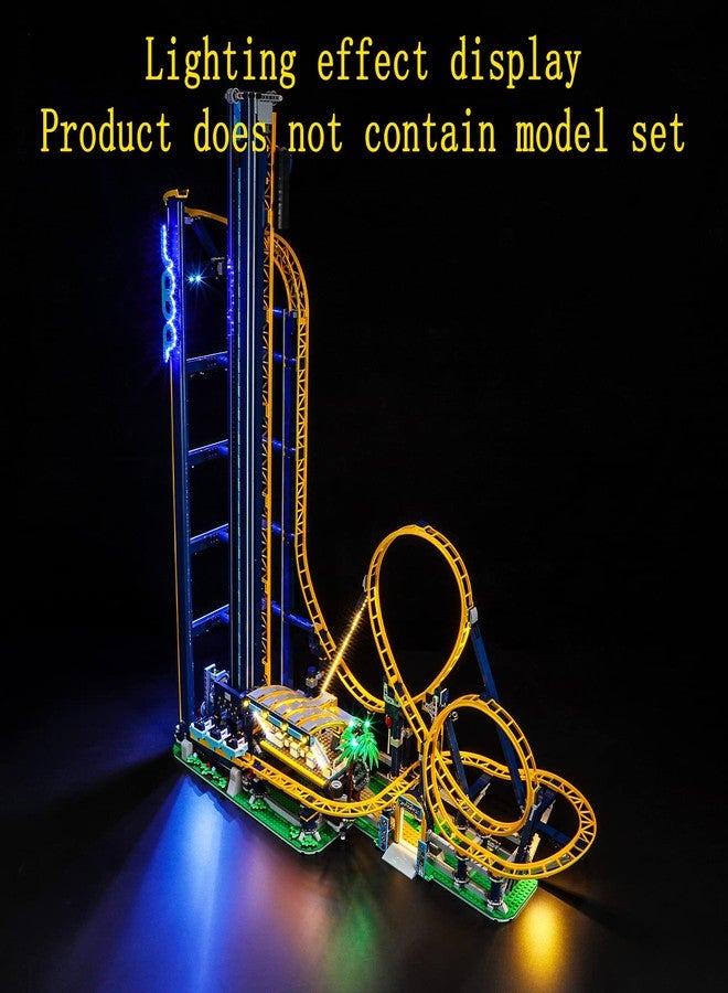 GEAMENT LED Light Kit Compatible with Lego Loop Coaster - Lighting Set for Creator 10303 Building Model (Model Set Not Included) - Image 5
